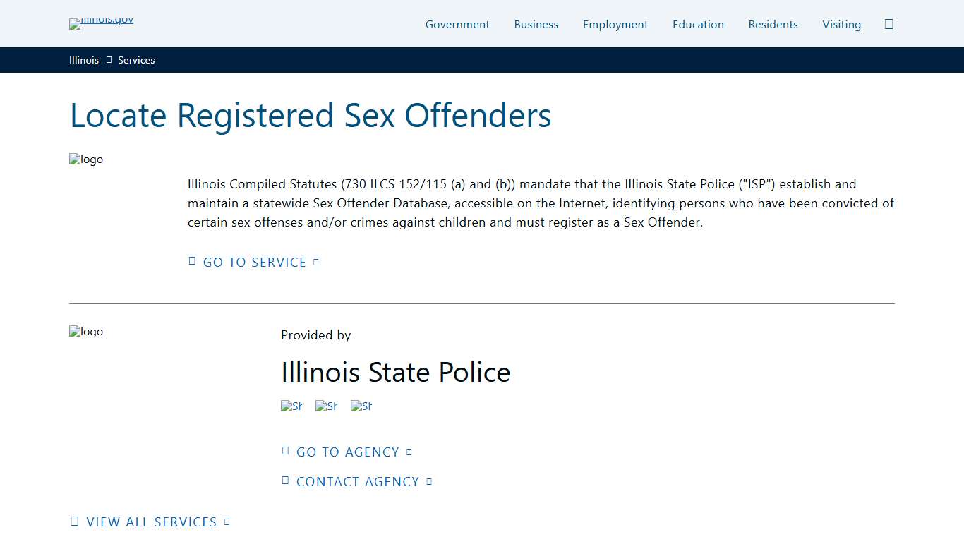 Locate Registered Sex Offenders
